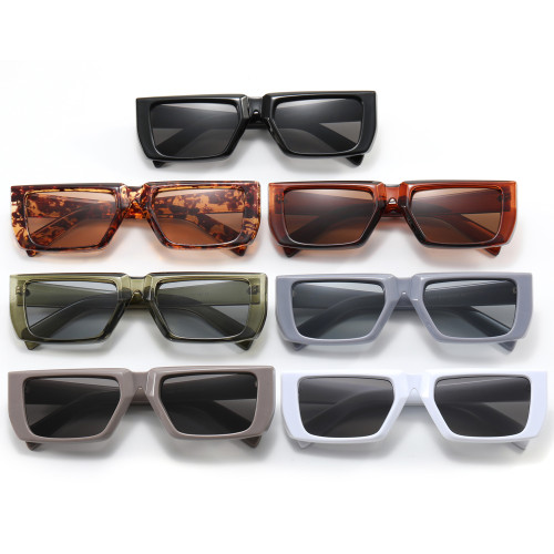 Fashion Rectangle Shades Sunglasses