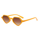 Fashion Women Small Polygon Sunglasses