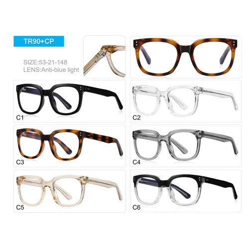 Fashion Anti Blue Light Lenses Glasses