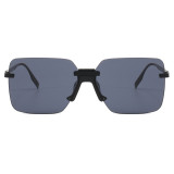 Fashion Rimless Square Sunglasses