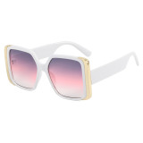 Square Gradient Shades oversized Sunglasses