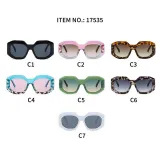 Fashion Oversize Octangle Sunglasses