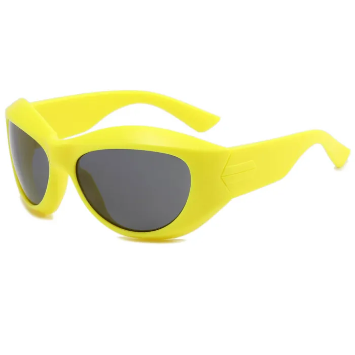Oval Sport Wrap Y2K Sunglasses