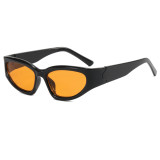 Retro Y2K Oval Outdoor Cycling Sporty Sunglasses