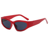 Retro Y2K Oval Outdoor Cycling Sporty Sunglasses
