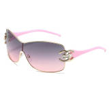 Cool Girl Y2K Shield Sunglasses