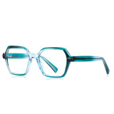 Oversized Polygon Blue Light Blocking Glasses