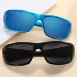 Retro Rectangle Outdoor Cycling Sporty Y2K Sunglasses