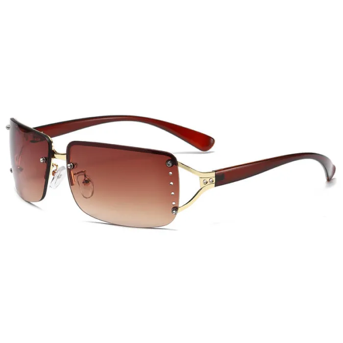 Rectangle Y2K Sunglasses for Women