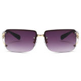 Rectangle Y2K Sunglasses for Women