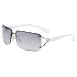 Rectangle Y2K Sunglasses for Women