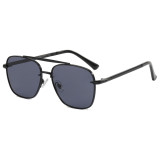 Flat Men Metal Frame Stylish Sunglasses