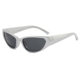 Polarized  Y2K Oval Outdoor Cycling Sporty Sunglasses