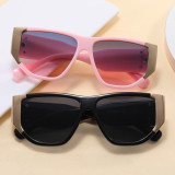 Oversized Luxury Flat Top Sunglasses
