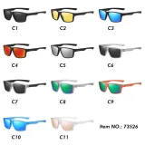 Polarized Rectangular Sports Sunglasses