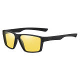 Polarized Rectangular Sports Sunglasses
