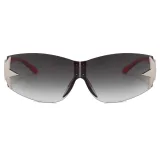Rimless Shield Y2K Star Sunglasses