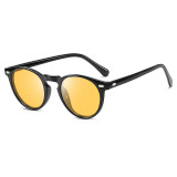 Retro Vintage Round Polarized Sunglasses