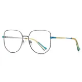 Square Cat Eye Blue Light Blocking Computer Glasses
