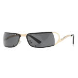 Small Rectangle Metal Frame Y2K Sunglasses