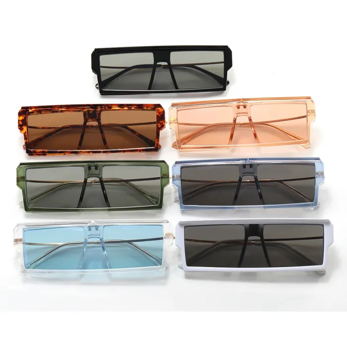 Flat Top Square Designer Sunglasses