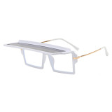 Flat Top Square Designer Sunglasses