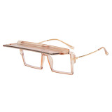 Flat Top Square Designer Sunglasses