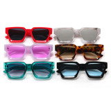 Chunky Square D Frame Sunglasses