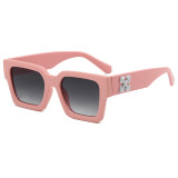 Chunky Chic Square Tinted Sunglasses