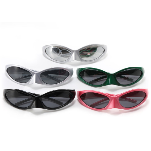Y2K Retro Oval Shades Sunglasses