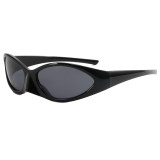 Y2K Retro Oval Shades Sunglasses