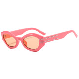 Retro Cat Eye Women Oval Sunglasses