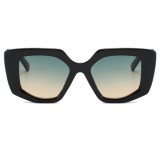 Square Thick Oversized Cat Eye Shades Sunglasses