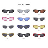 Y2K Oval Outdoor Cycling Sporty Sunglasses