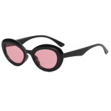 Retro Goggles Triangle Cat Eye Sunglasses