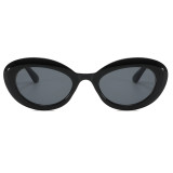 Retro Goggles Triangle Cat Eye Sunglasses