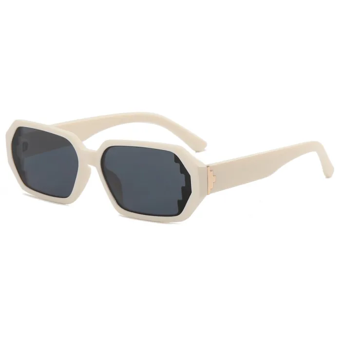 Retro Rectangle Street Shot Sunglasses