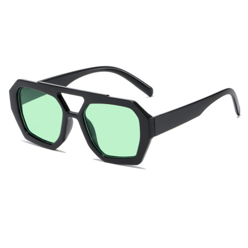 Flat Top Multiple Color All-match Sunglasses