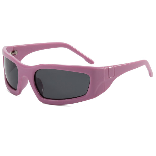 Rectangle Narrow Frame Outdoor Polarized Sunglasses