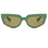 Cat Eye Polygon Shades Sunglasses
