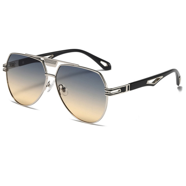 Metal Flat Top Shades Sunglasses