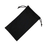 Black Rigid Sleeve Glasses Box, Glasses Bag and Cloth Set