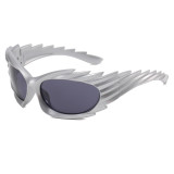 Spike Rectangle Sunglasses