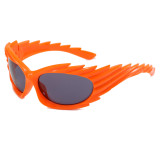 Spike Rectangle Sunglasses