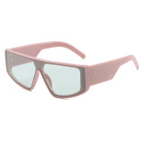 Flat Top Chic Chunky Rectangle Shades Sunglasses