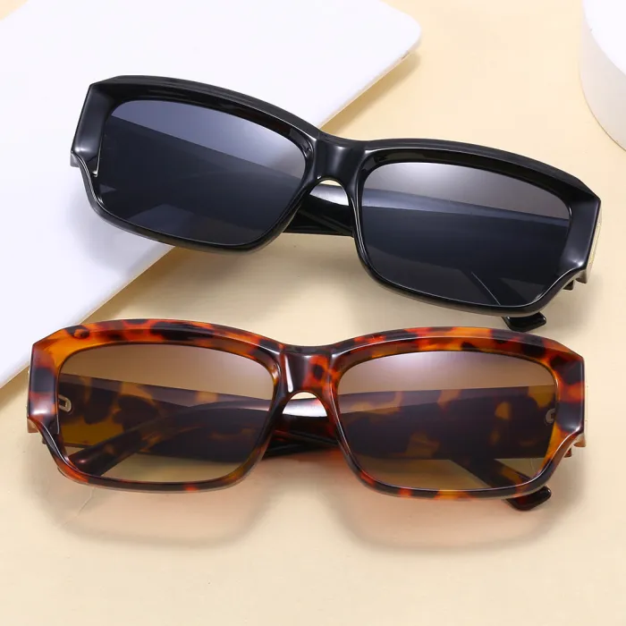 Classic Rectangle Travel Shades Sunglasses