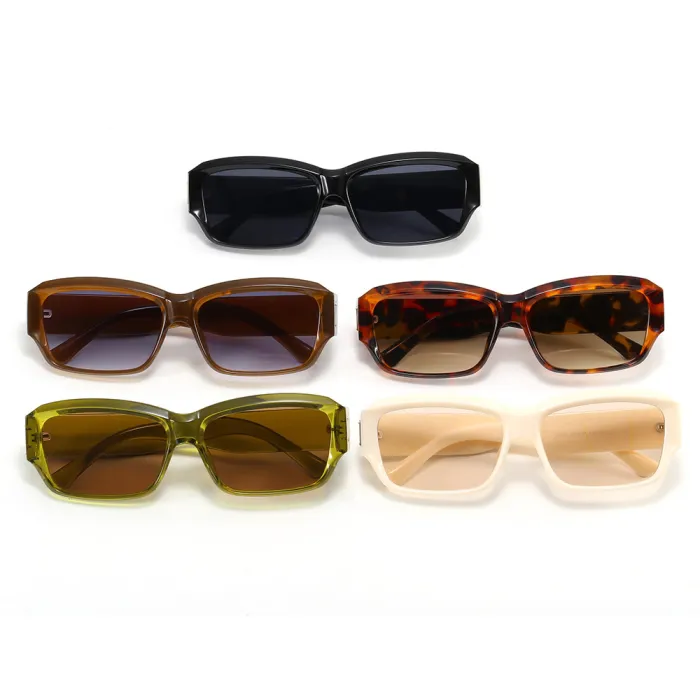 Classic Rectangle Travel Shades Sunglasses