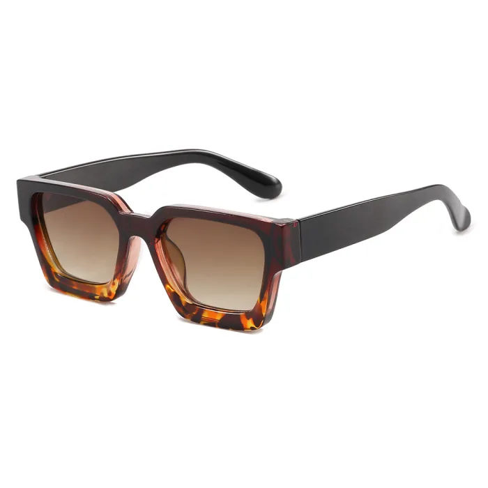 Chunky Square D Frame Sunglasses