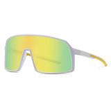 Oversized Mono Lens Cycling Goggle Polarized Sunglasses