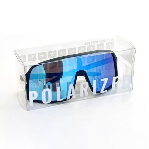 Transparent PVC Folding Box for Polarized Sports Sunglasses